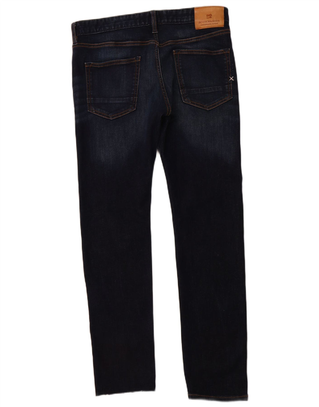 SCOTCH & SODA Jean Slim Ralston W31 L32 Homme Bleu Marine Coton