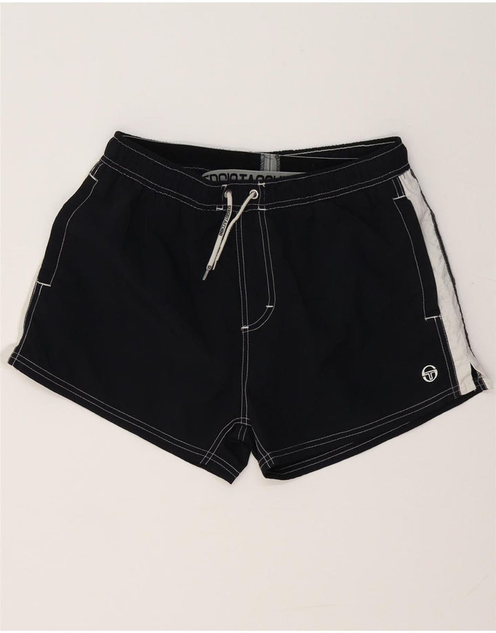SERGIO TACCHINI Short de Bain Homme Grand Noir Colorblock Polyester