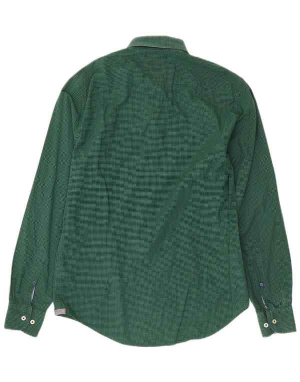 Tommy Hilfiger Chemise New York Fit pour homme en coton vichy vert petit