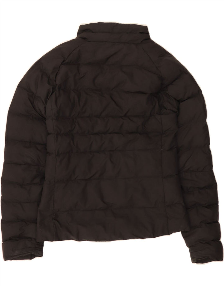 PUMA Womens Padded Jacket UK 6 XS Black Polyester Vintage Puma and Second-Hand Puma from Messina Hembry 