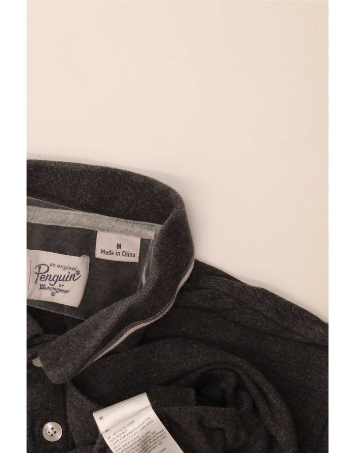 Penguin Polo Homme Gris Moyen Coton