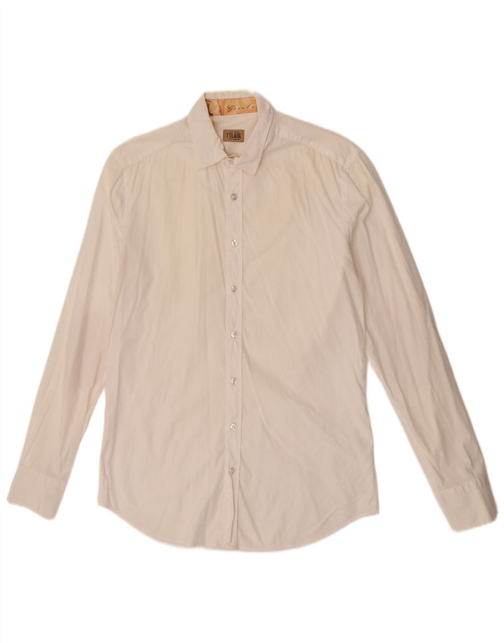ALVIERO MARTINI Chemise Homme Blanc Moyen Colourblock