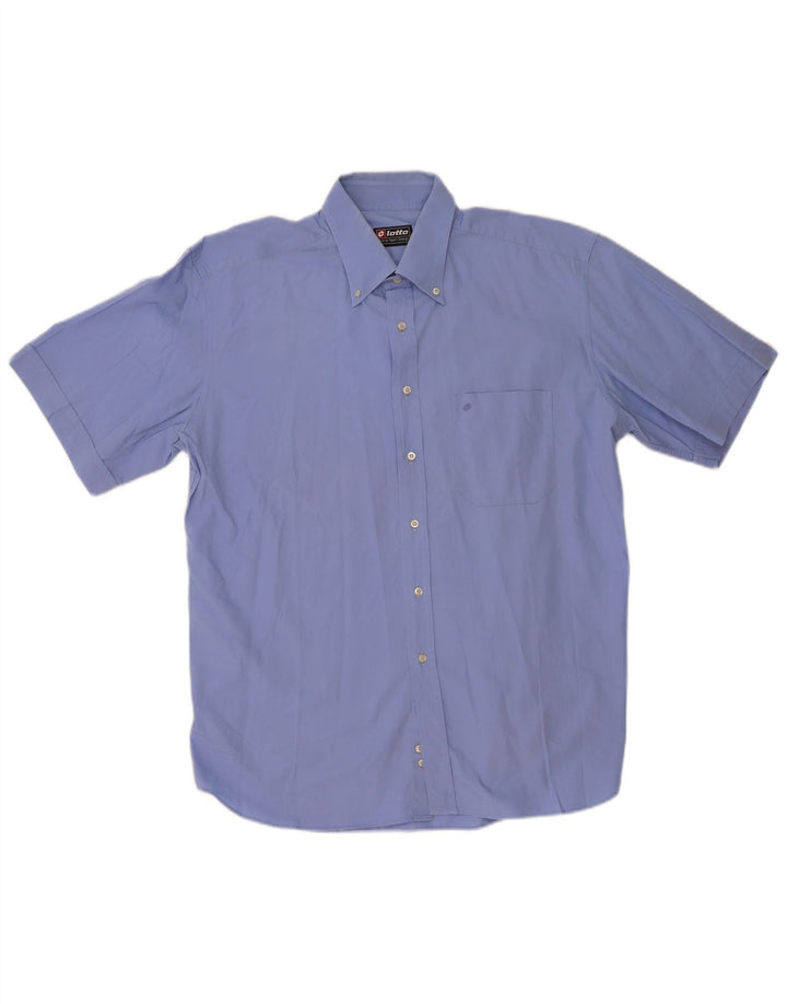 Lotto Chemise à manches courtes pour homme Grand Bleu