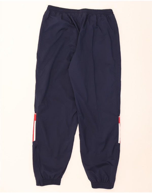Adidas Pantalon de survêtement pour homme UK 44/46 Large Bleu marine Colourblock