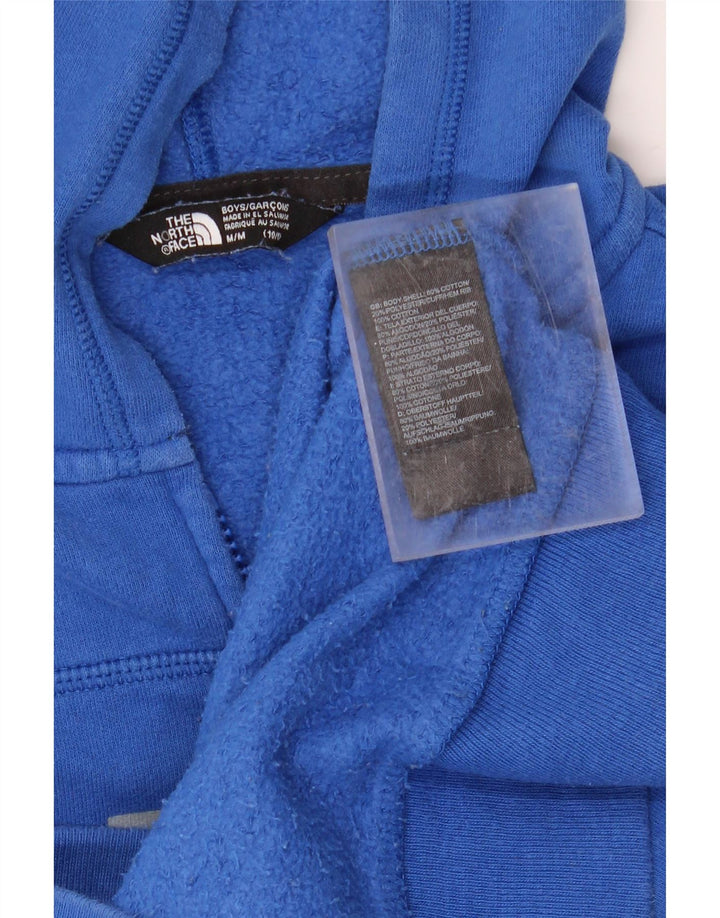 THE NORTH FACE Pull à capuche zippé graphique pour garçon 10-11 ans Bleu moyen