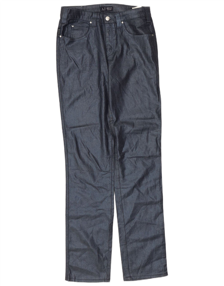 Armani Femme Jean Slim W29 L32 Bleu Marine Coton