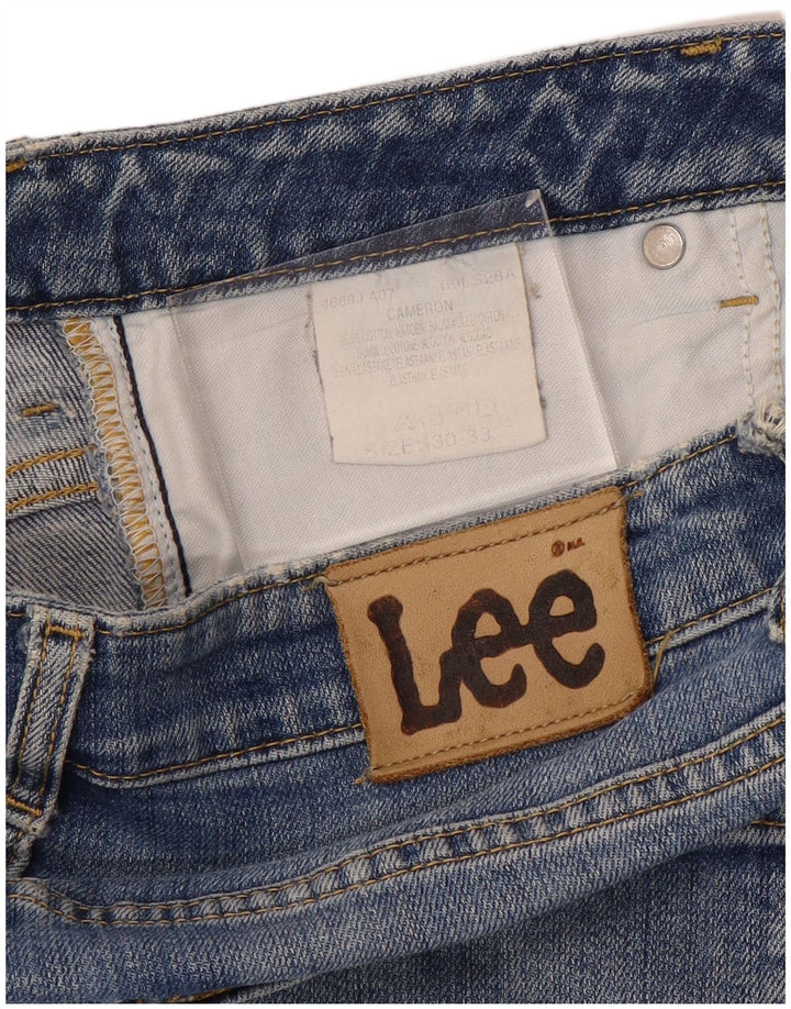 LEE Jean droit Cameron femme W30 L33 bleu coton