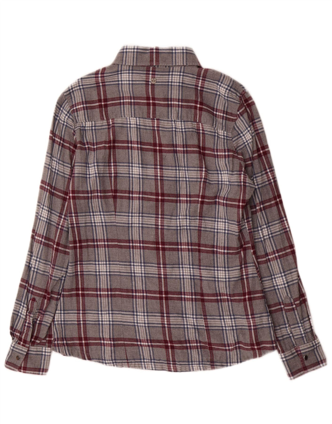 Carrera Chemise en flanelle pour femme UK 12 Gris moyen à carreaux