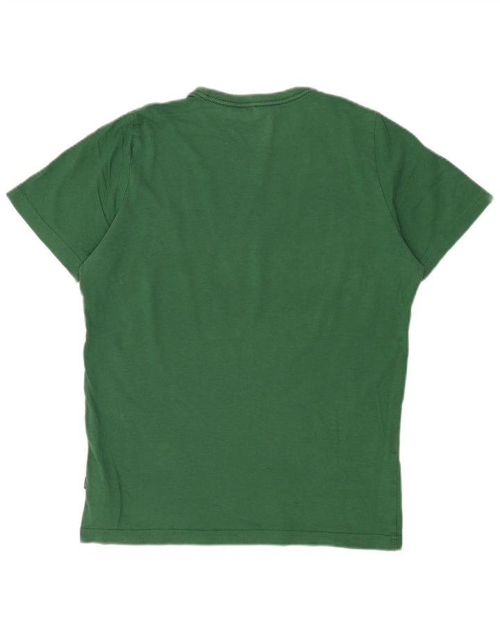 Puma T-Shirt Graphique Homme Petit Vert Coton