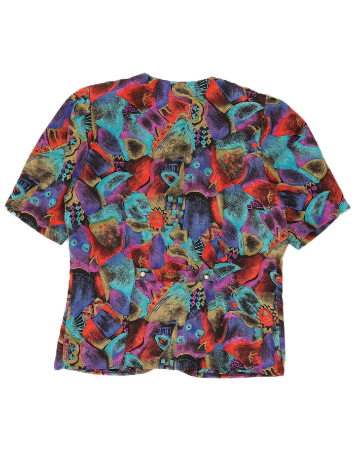 Chemisier chemise à motif abstrait pour femme Golden Gate IT 44 moyen multicolore