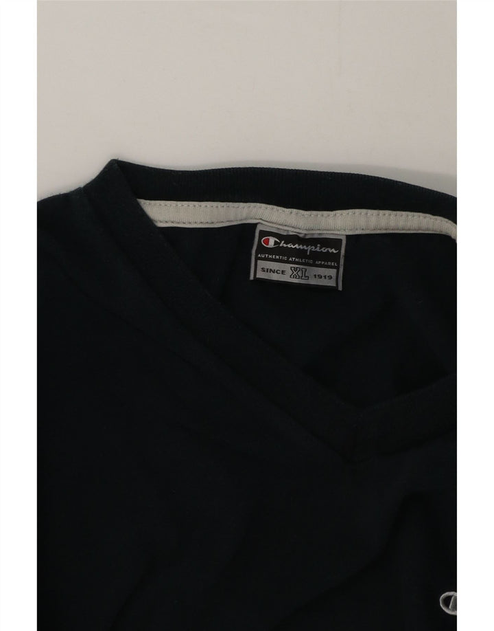 Champion T-Shirt Homme Haut XL Noir