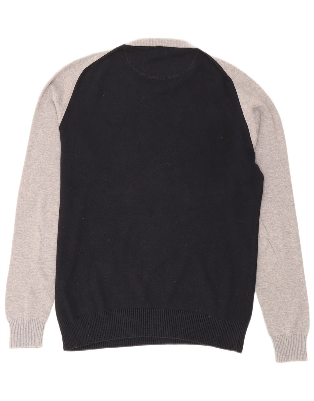 Bikkembergs Pull à col rond pour homme Bleu marine moyen Colourblock