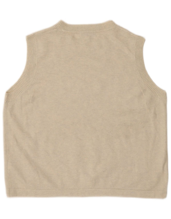 Marks & Spencer Débardeur pour femme UK 16 Large Blanc cassé moucheté