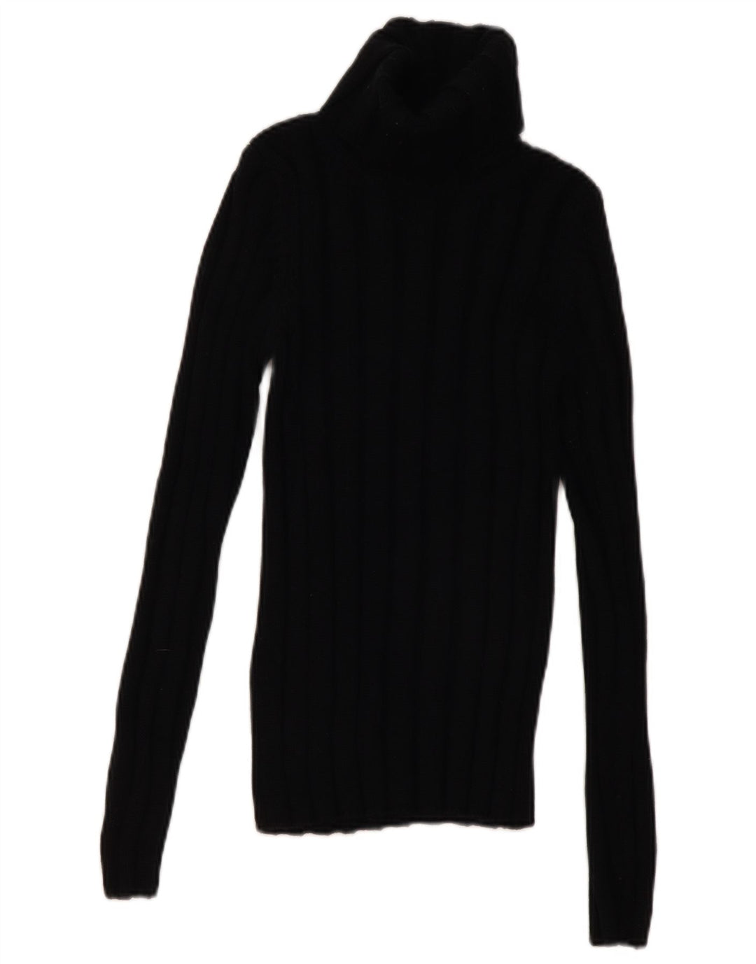 Hugo Boss Pull col roulé pour femme UK 8 Petite laine noire