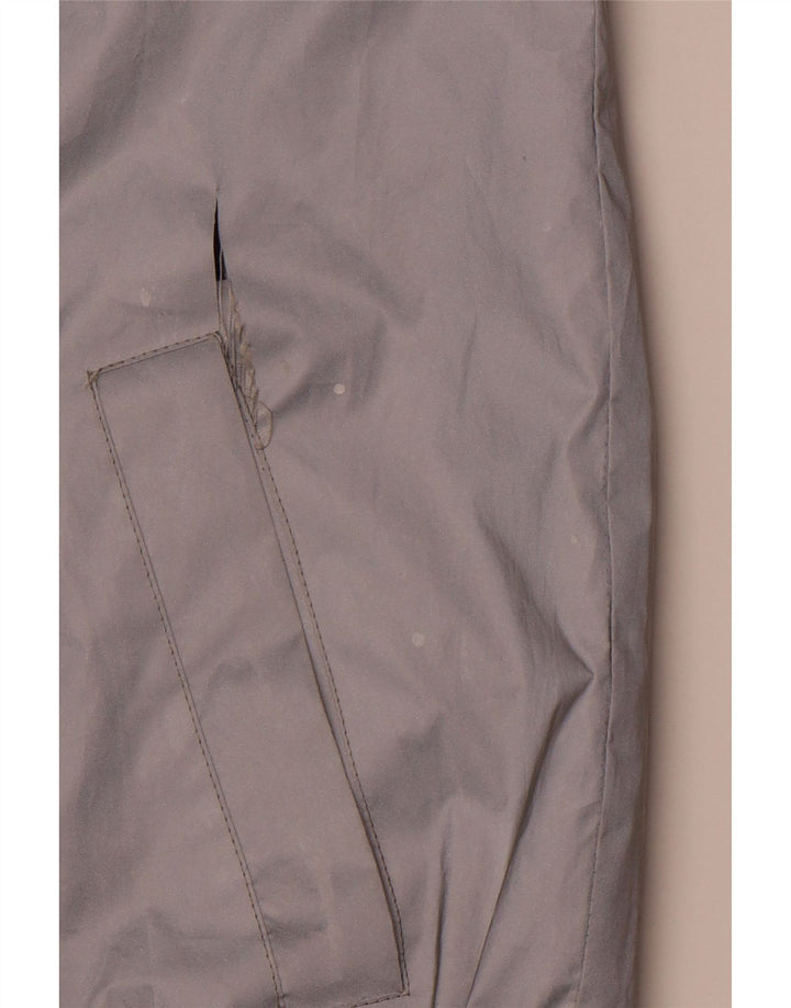 FILA Veste de survêtement à capuche et col zippé pour homme Large Noir Colorblock