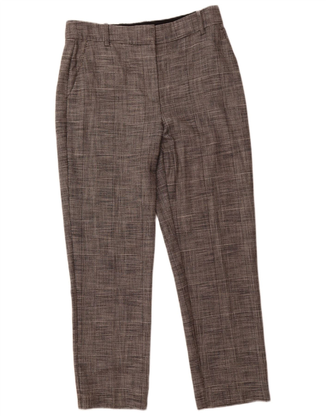 REISS Pantalon de costume taille haute pour femme UK 12 Medium W32 L28 Gris