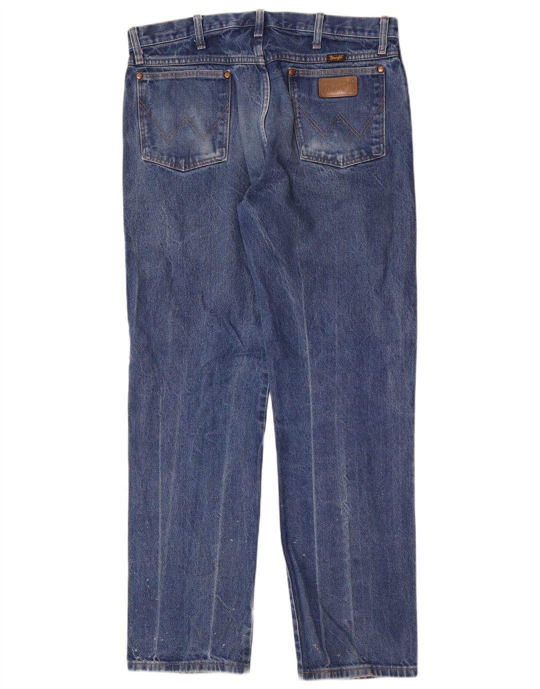 Wrangler Jean droit homme W36 L32 bleu coton