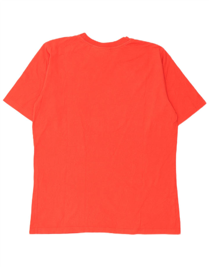 Puma T-Shirt Graphic Homme Rouge Moyen Coton
