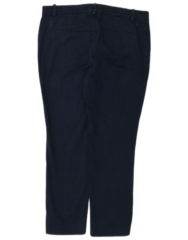 Ralph Lauren Pantalon court slim pour femme US 8 Medium W32 L25 Bleu marine