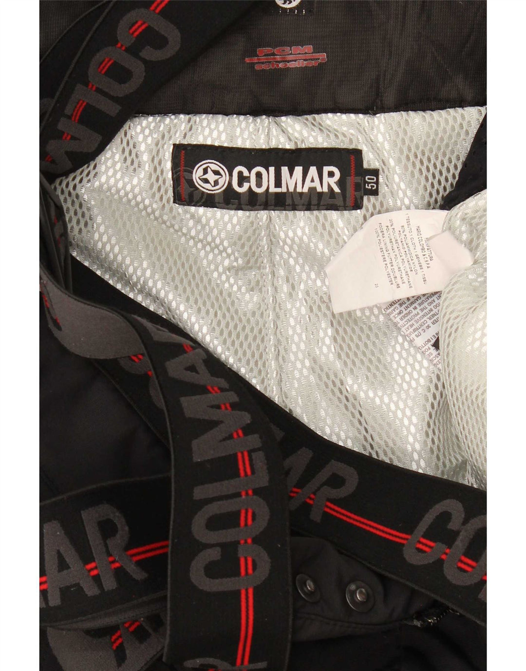 Colmar Pantalon de ski pour homme Graphic Dungarees EU 40 Medium Noir Colourblock