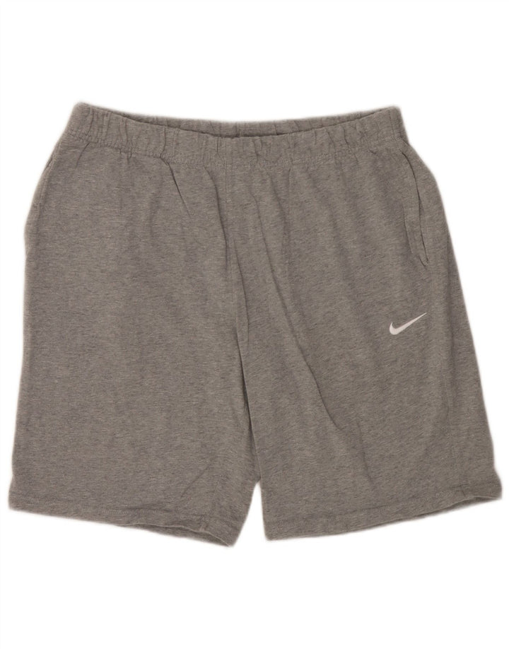 Nike Short de sport pour homme XL en coton gris