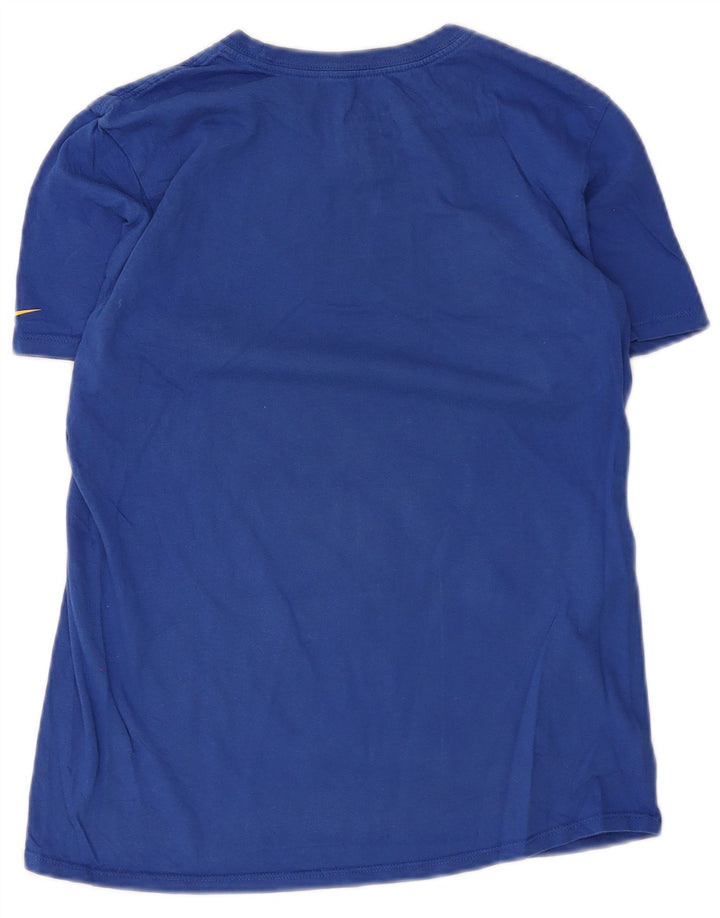 Nike Homme Athletic Cut Graphic T-Shirt Haut Bleu Moyen