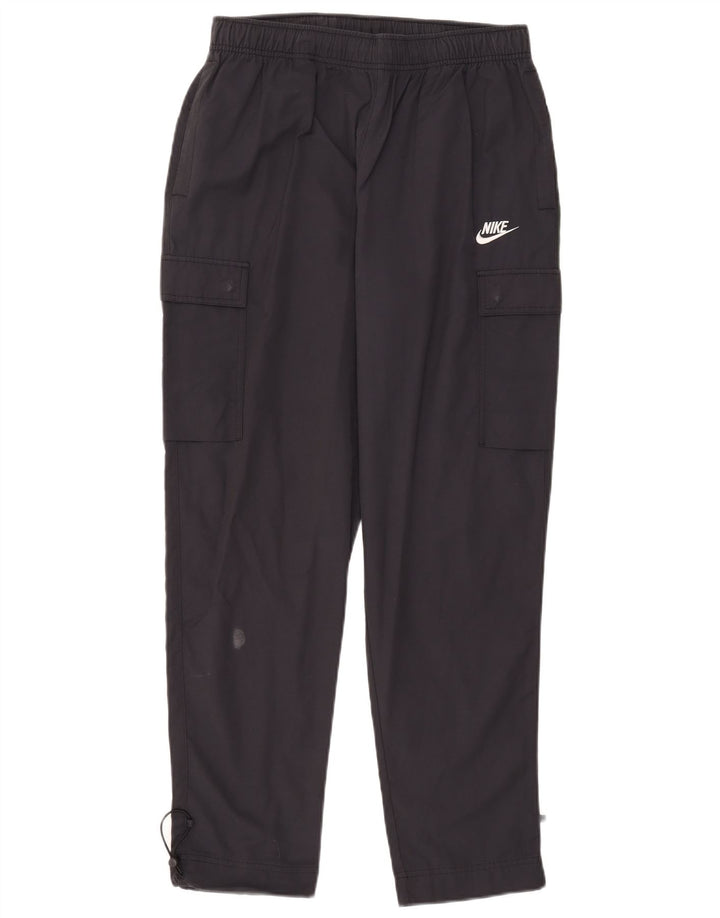 Nike Pantalon de survêtement cargo en coton bleu marine moyen