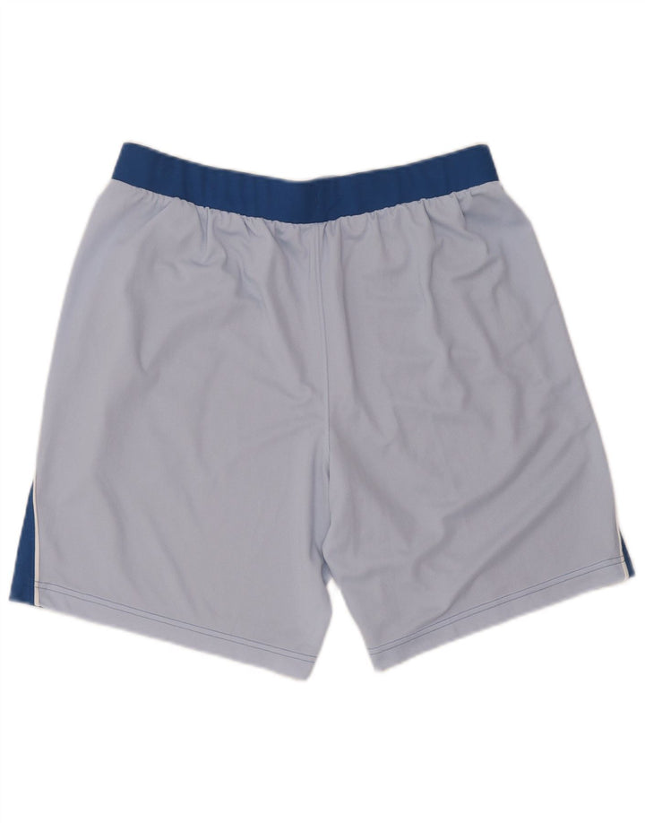 Under Armour Short de Sport Homme Large Bleu Colorblock Polyester