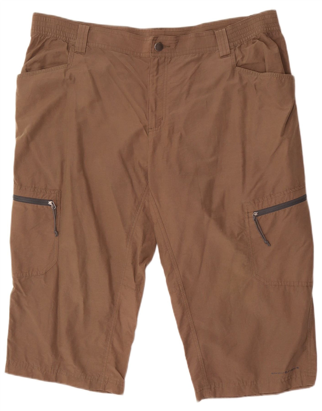 Columbia Short Cargo Titanium Homme XL W40 Marron Coton