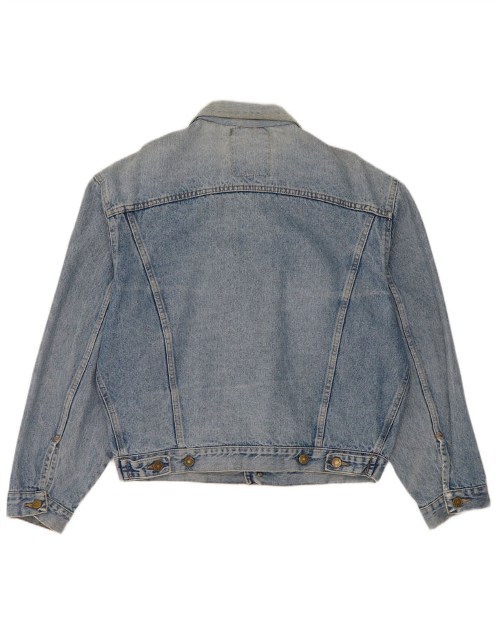 Carrera Veste en jean vieilli pour homme UK 36 Petit coton bleu