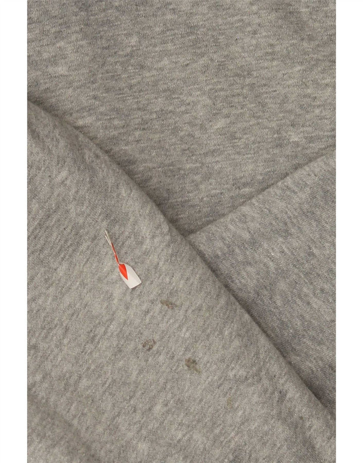 Nike Sweat à capuche zippé en coton moucheté gris moyen pour homme