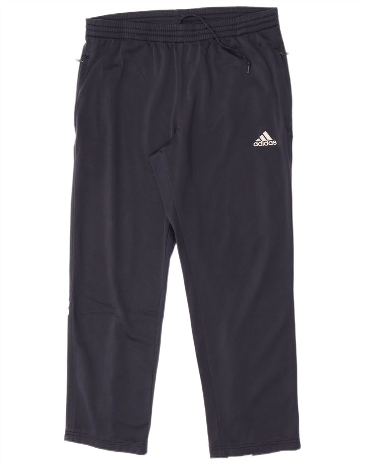 Adidas Survêtement complet pour homme UK 38/40 Gris moyen Colourblock Polyester