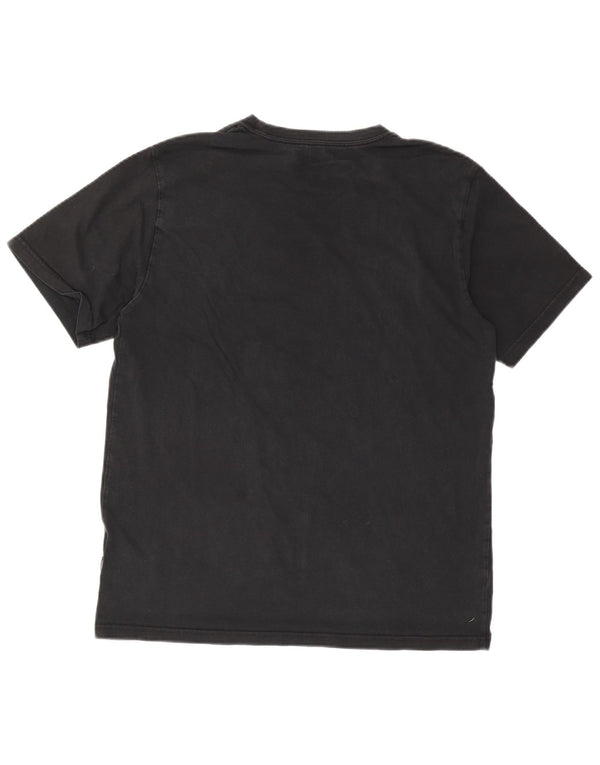 Converse T-shirt graphique pour hommes, grand, en coton noir
