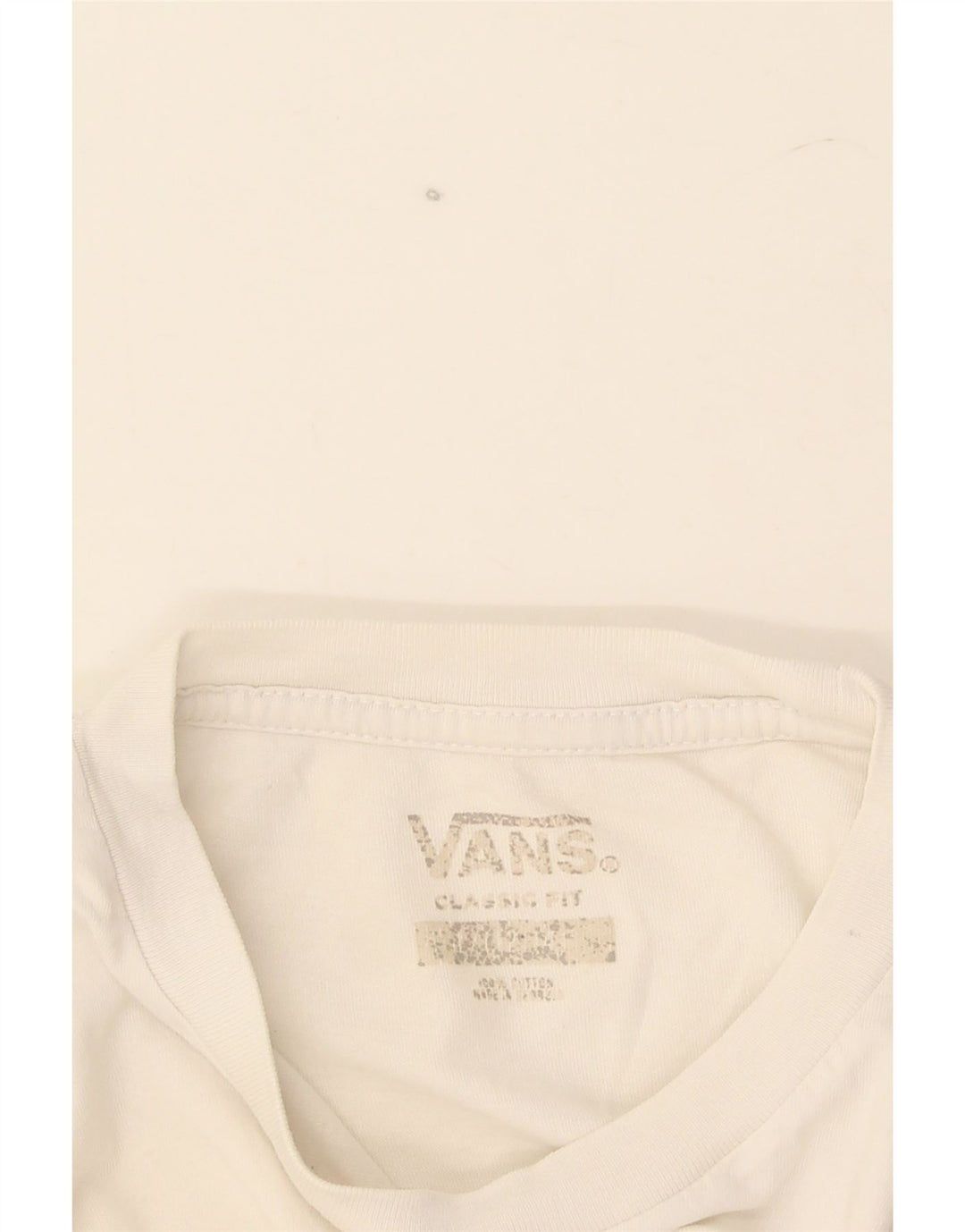 Vans T-Shirt Graphique Garçon 11-12 ans Blanc