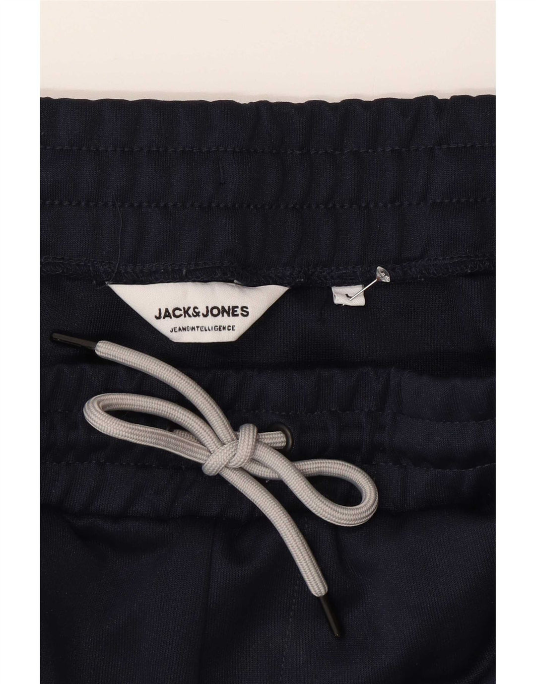 Jack & Jones Pantalon de Survêtement Homme Large Bleu Marine Colorblock Polyester