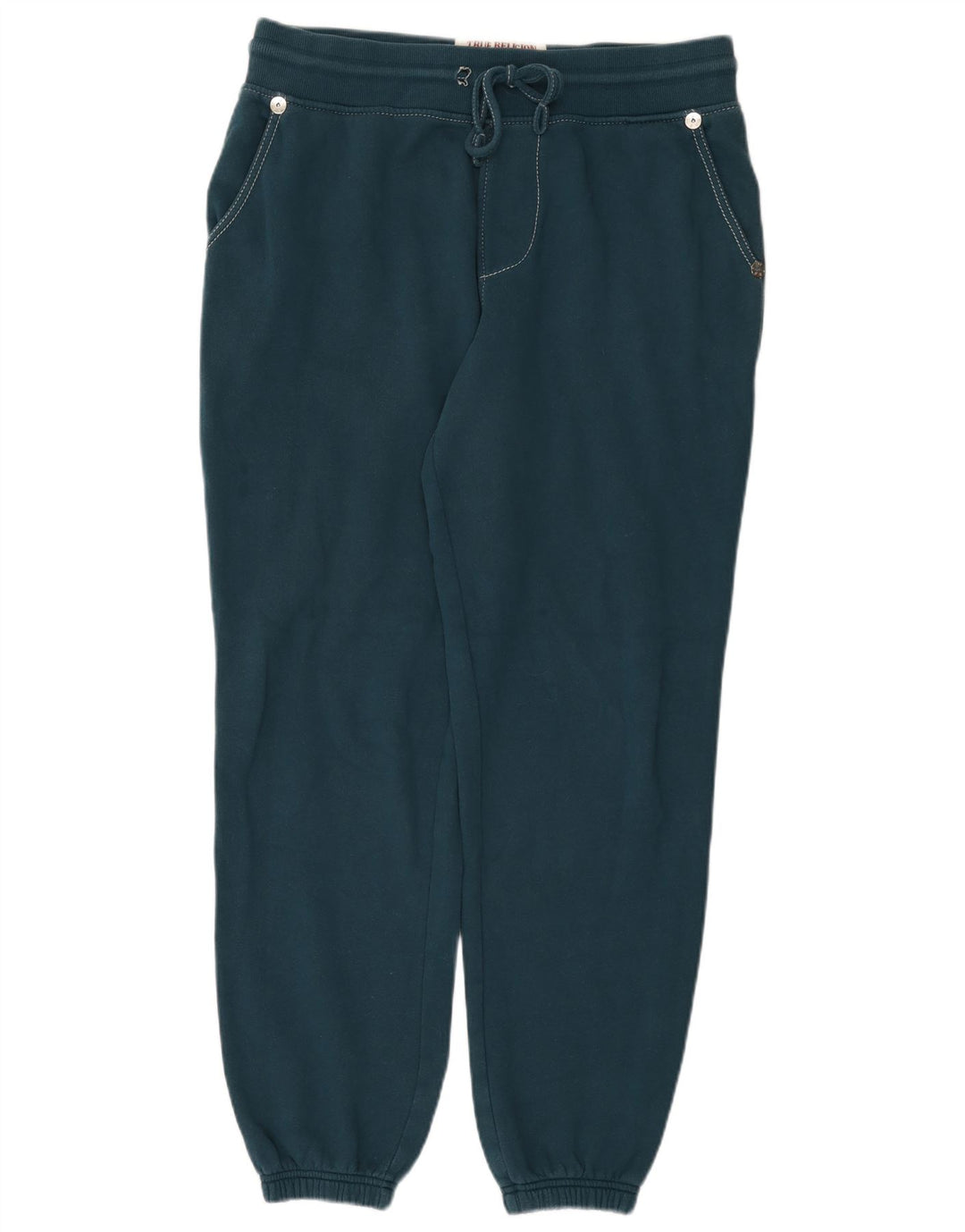 True Religion Pantalon de Survêtement Homme Vert Moyen
