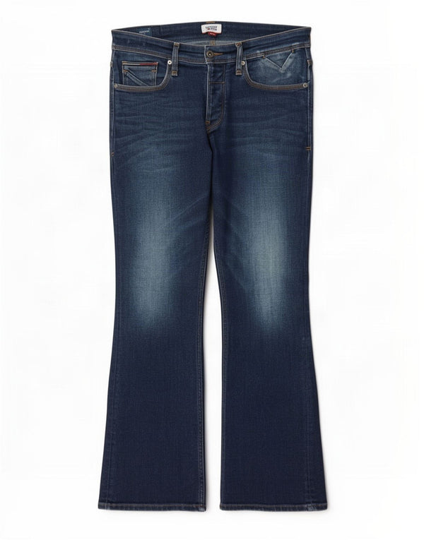 Tommy Hilfiger Jean Bootcut Homme W32 L32 Bleu Coton