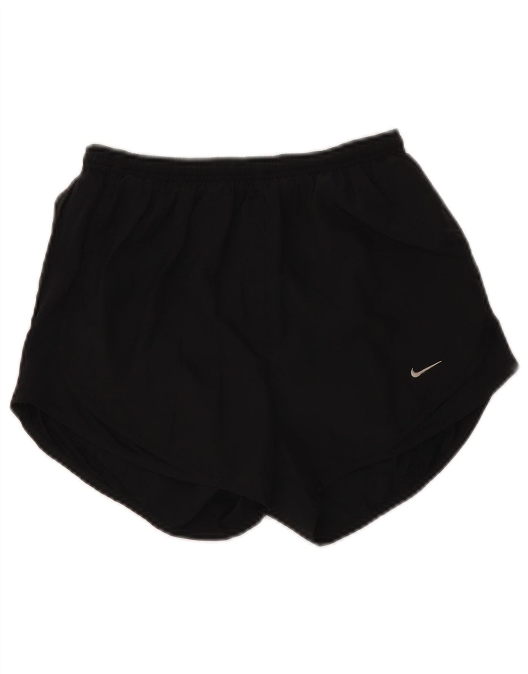 Nike Short de sport Dri Fit pour femme UK 8 Small Noir Polyester