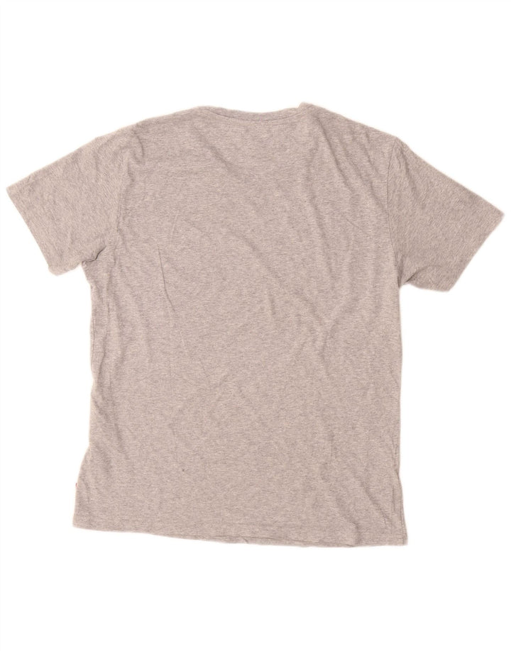LEVI'S Tee-Shirt Graphique Homme Gris Moyen Coton