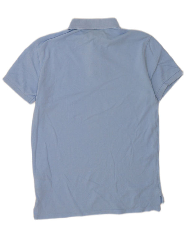POLO RALPH LAUREN Mens Custom Slim Fit Polo Shirt Small Blue Cotton