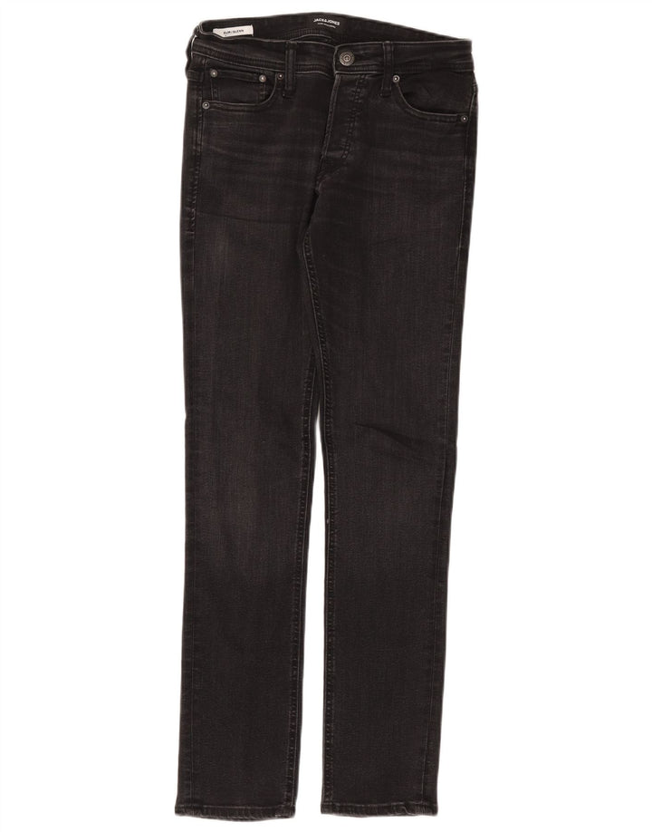 Jack & Jones Jean Slim GLENN W30 L32 Homme Gris Coton