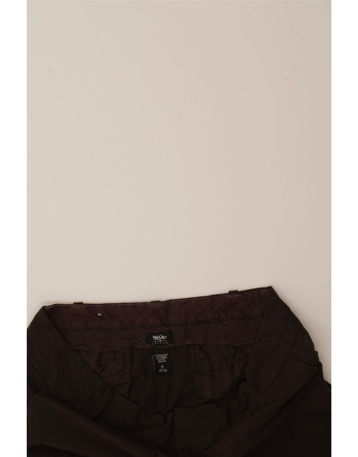 MOSSIMO Womens Stretch Bootcut Casual Trousers US 14 XL W36 L32 Brown Vintage Mossimo and Second-Hand Mossimo from Messina Hembry 