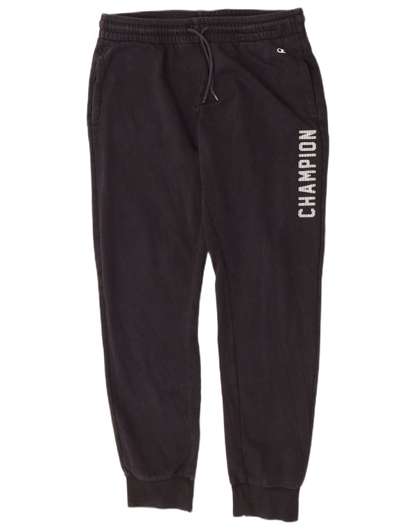 Champion Pantalon de Survêtement Graphique Homme Joggers Large Noir