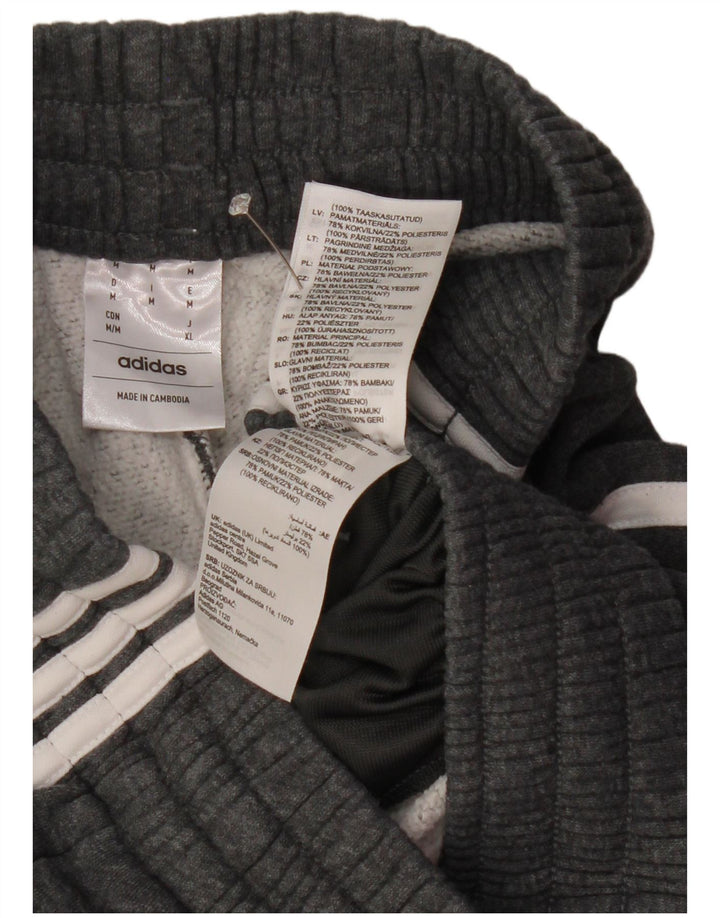 Adidas Pantalon de survêtement pour homme en coton gris moyen