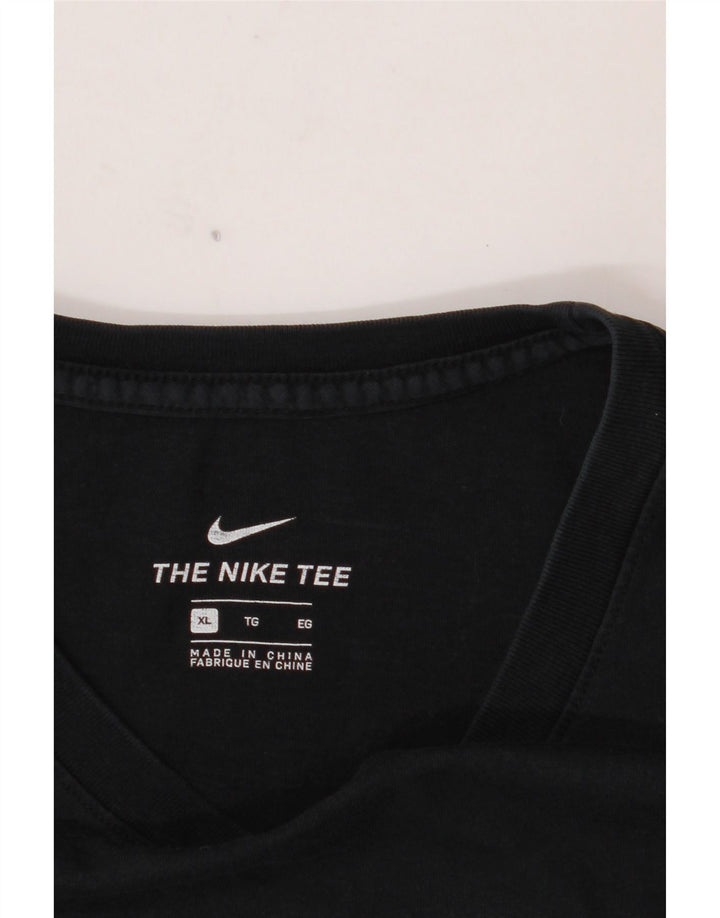 NIKE T-shirt graphique pour hommes XL Noir