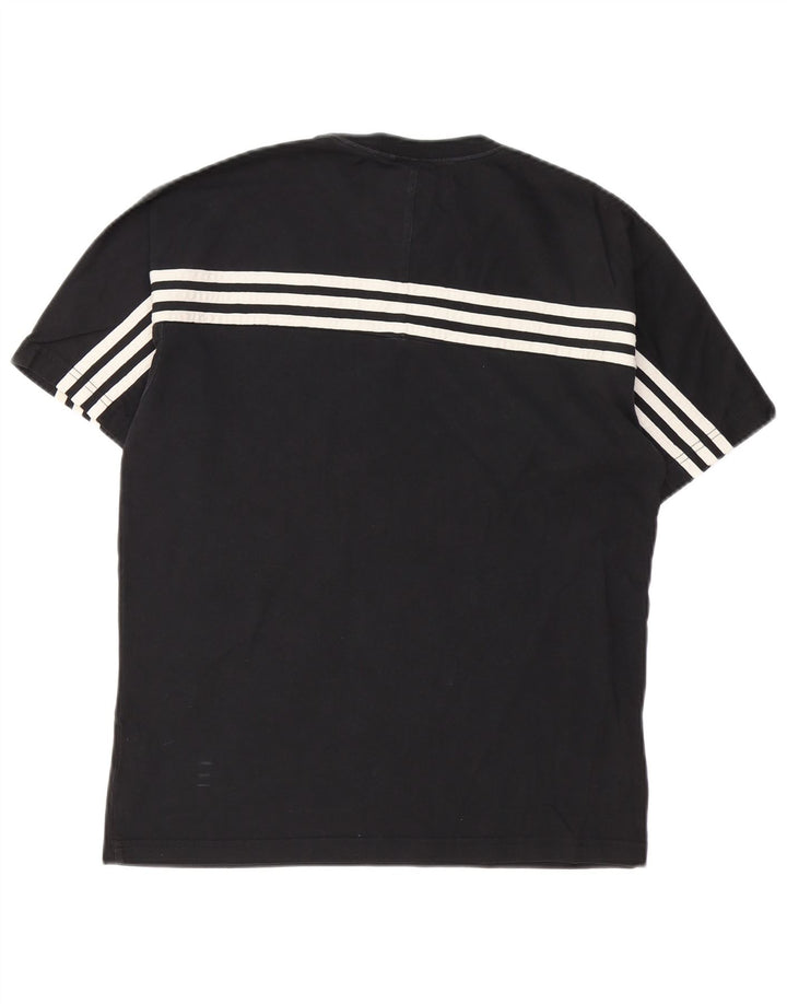 Adidas T-Shirt Homme Haut Petit Coton Noir