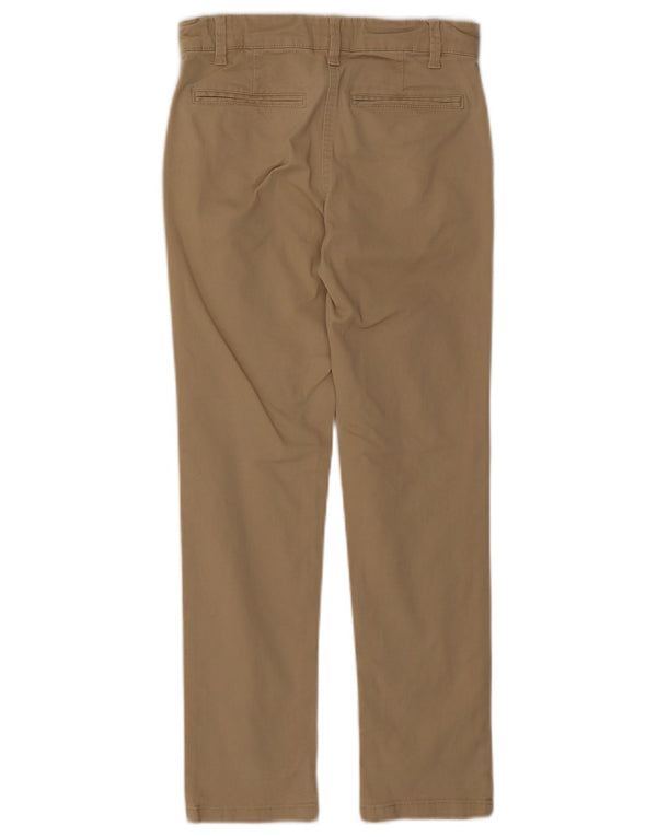 Benetton Pantalon Chino Slim Garçon 10-11 Ans XL W26 L26 Coton Beige