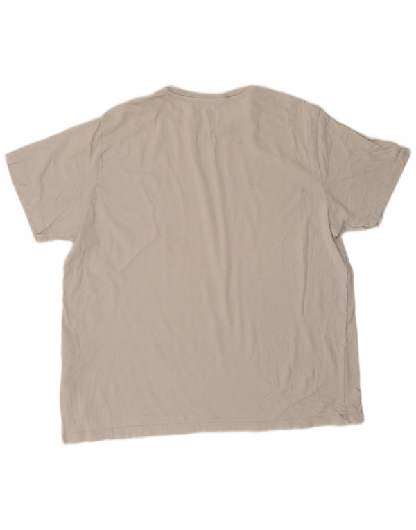 Levi's T-Shirt Graphique Top 2XL Homme Blanc Coton