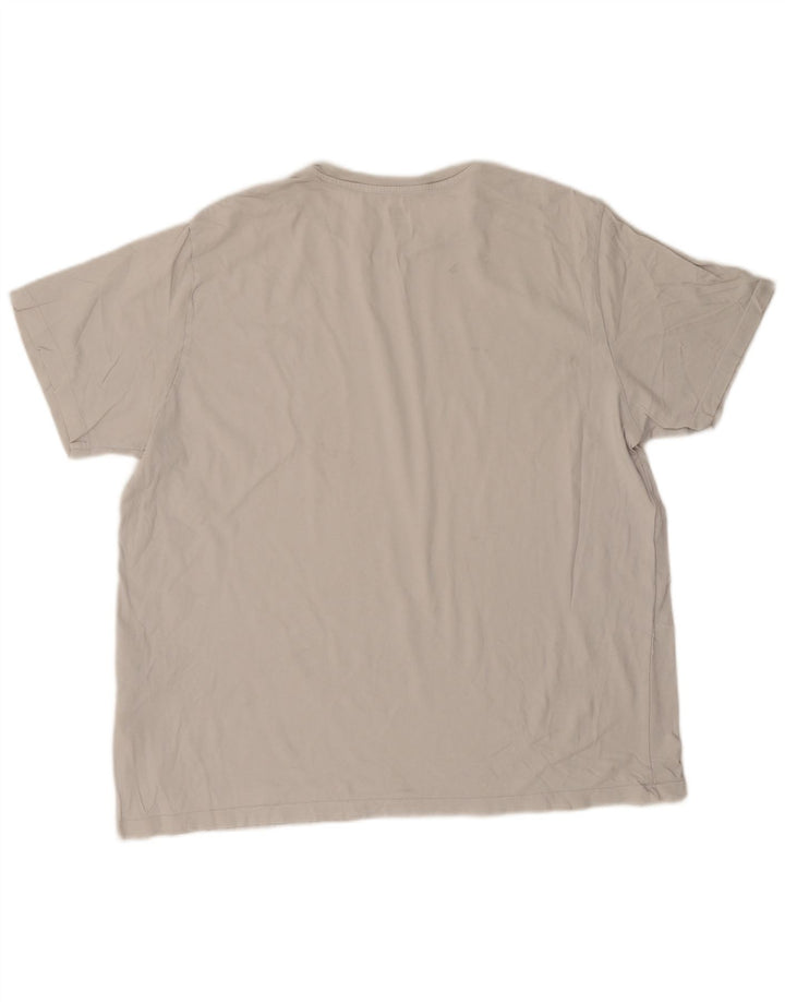 Levi's T-Shirt Graphique Top 2XL Homme Blanc Coton