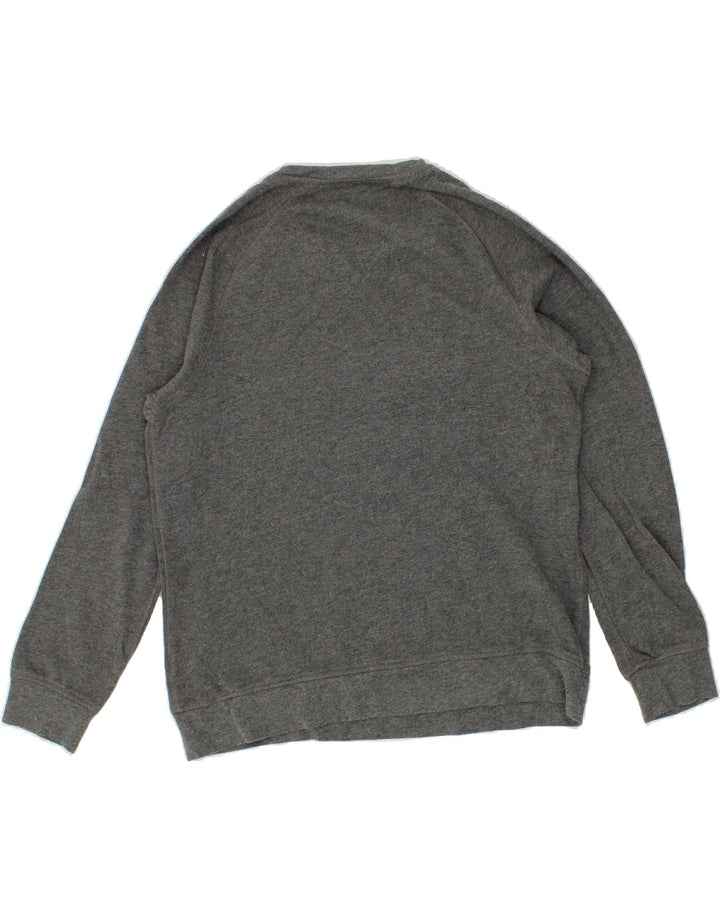 EDDIE BAUER Mens Sweatshirt Jumper Medium Grey Cotton Vintage Eddie Bauer and Second-Hand Eddie Bauer from Messina Hembry 